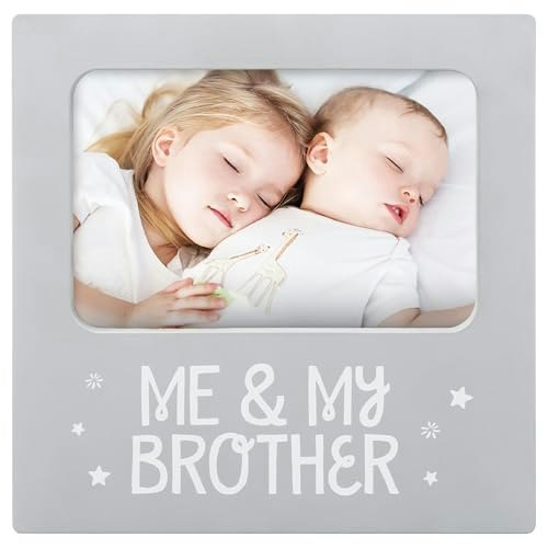 Tiny Ideas Me and My Brother 4" x 6" Photo Frame: $7.32 Tiny Ideas Me and My Brother 4" x 6" Photo Frame: $7.32