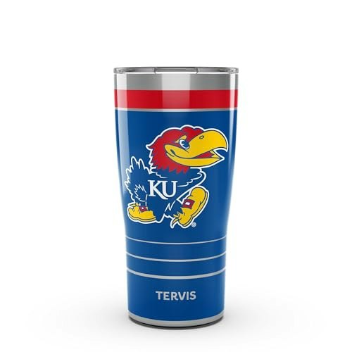 Tervis Kansas Jayhawks 20-ounce Stainless Steel Tumbler: $26.94 Tervis Kansas Jayhawks 20-ounce Stainless Steel Tumbler: $26.94