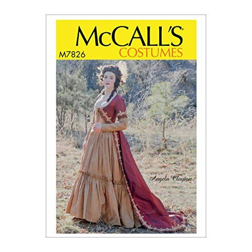 McCall's Women's Victorian Dress Costume Sewing Pattern by Angela Clayton Sizes 14-22: $9.95 McCall's Women's Victorian Dress Costume Sewing Pattern by Angela Clayton Sizes 14-22: $9.95