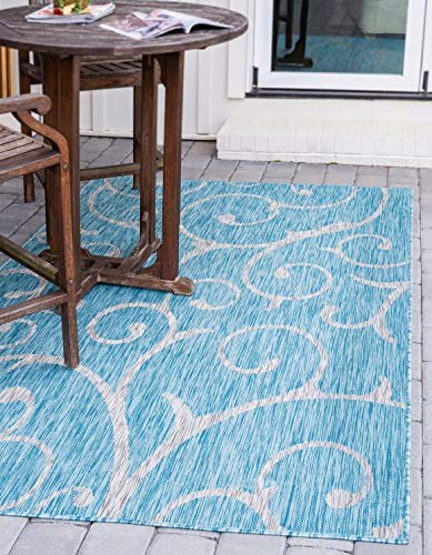 Unique Loom Outdoor Botanical Area Rug: $113.09 Unique Loom Outdoor Botanical Area Rug: $113.09