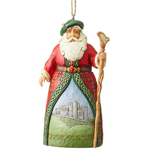 Enesco Jim Shore Heartwood Creek Irish Santa Hanging Ornament: $25 Enesco Jim Shore Heartwood Creek Irish Santa Hanging Ornament: $25