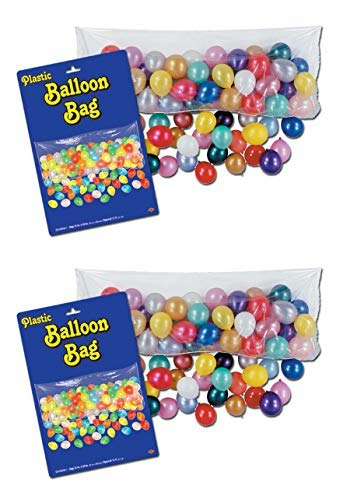 Beistle 36" x 80" Plastic Balloon Bag 2-Pack: $16.09 Beistle 36" x 80" Plastic Balloon Bag 2-Pack: $16.09