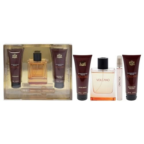 Prestige Volcano Men's 4-Piece Gift Set: $15.56 Prestige Volcano Men's 4-Piece Gift Set: $15.56
