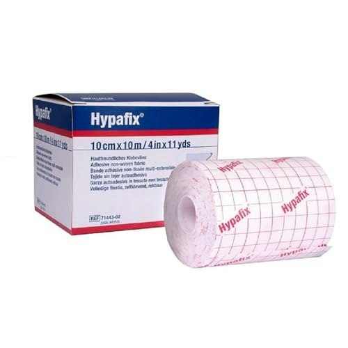 BSN Hypafix Wide-Area Dressing Fixation Tape 10cm x 10m: $18.99 BSN Hypafix Wide-Area Dressing Fixation Tape 10cm x 10m: $18.99