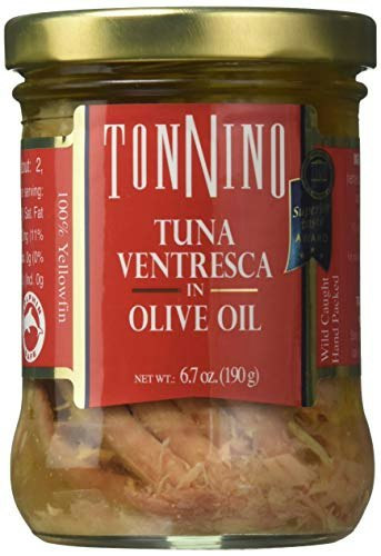 Tonnino Yellowfin Ventresca Tuna in Olive Oil: $14.95 Tonnino Yellowfin Ventresca Tuna in Olive Oil: $14.95