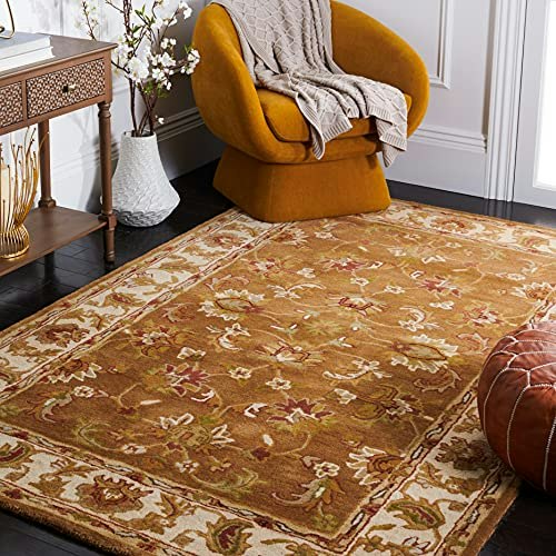 Safavieh Heritage Collection 8' Square Handmade Wool Area Rug: $256.99