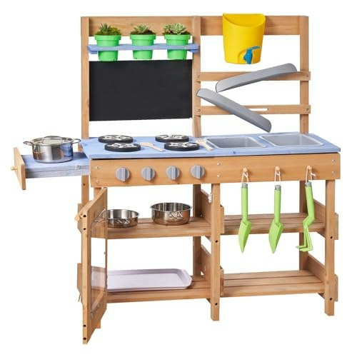 Vevor Kids' Outdoor Mud Kitchen: $59.90