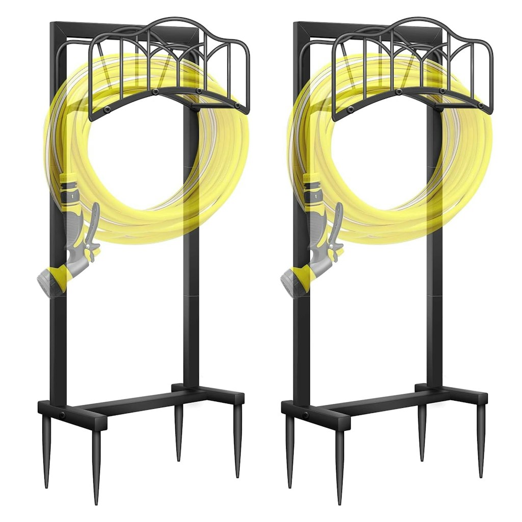 100-Foot Capacity Freestanding Garden Hose Holder 2-Pack: $33 100-Foot Capacity Freestanding Garden Hose Holder 2-Pack: $33