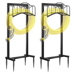 100-Foot Capacity Freestanding Garden Hose Holder 2-Pack for $33 + free shipping w/ Prime