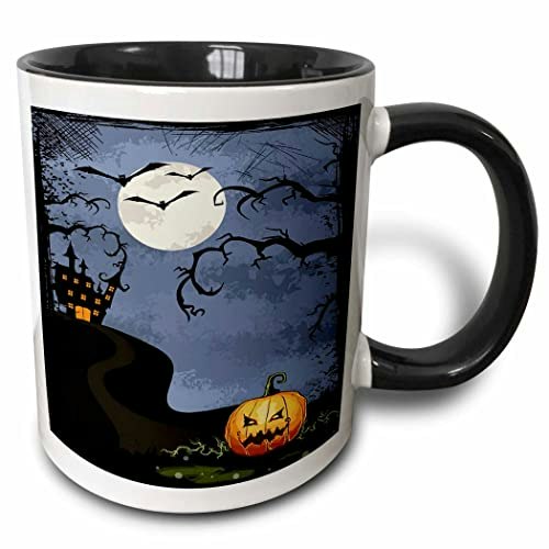 3dRose Halloween Haunted House 11-ounce Two-Tone Mug: $11.97 3dRose Halloween Haunted House 11-ounce Two-Tone Mug: $11.97
