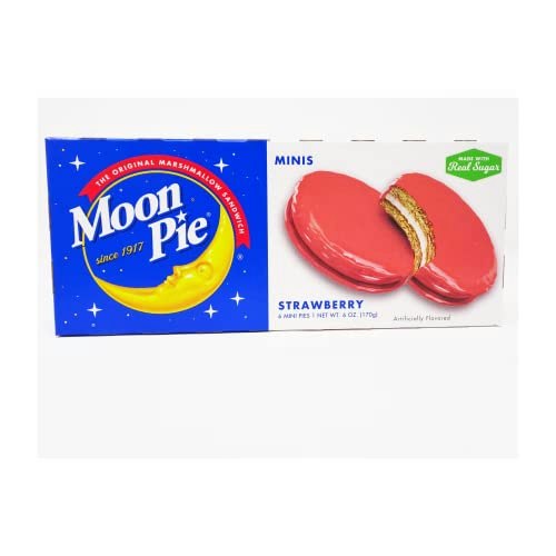 Mini Moon Pies 6-Count Strawberry Box: $7.99 Mini Moon Pies 6-Count Strawberry Box: $7.99