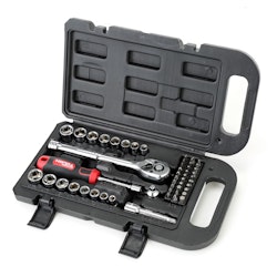 Hyper Tough 55-Piece Auto Repair Socket Set for $23 + free shipping w/ $35