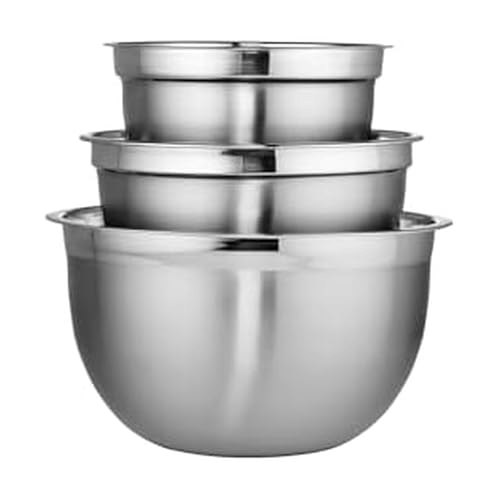 Chicago Metallic Stainless Steel Nesting Mixing Bowls 3-Pack: $30.56 Chicago Metallic Stainless Steel Nesting Mixing Bowls 3-Pack: $30.56