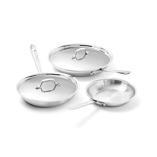 All-Clad D3 Stainless Steel 5-Piece Cookware Set: $376.99 All-Clad D3 Stainless Steel 5-Piece Cookware Set: $376.99