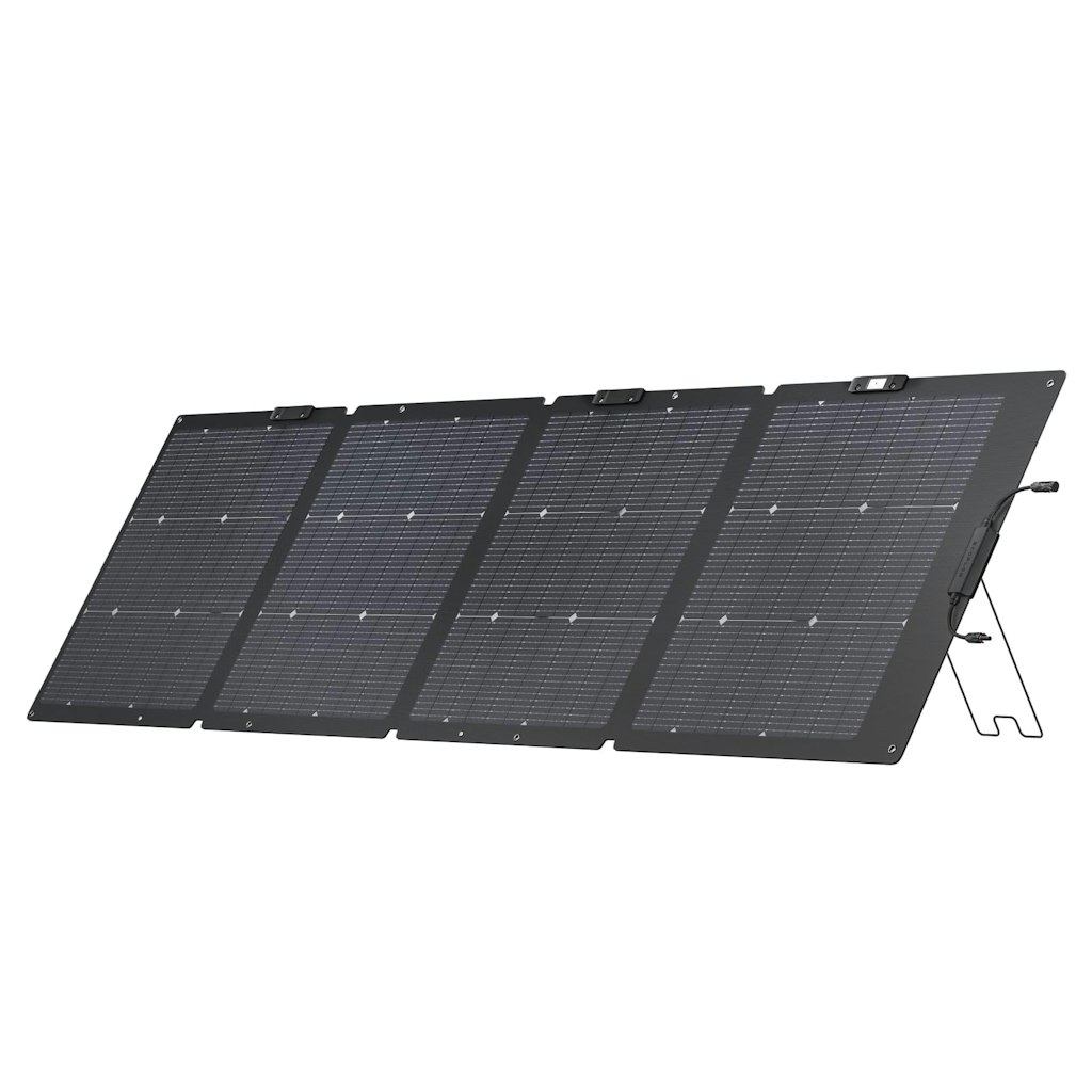 EcoFlow 220W Bifacial Portable Solar Panel: $399