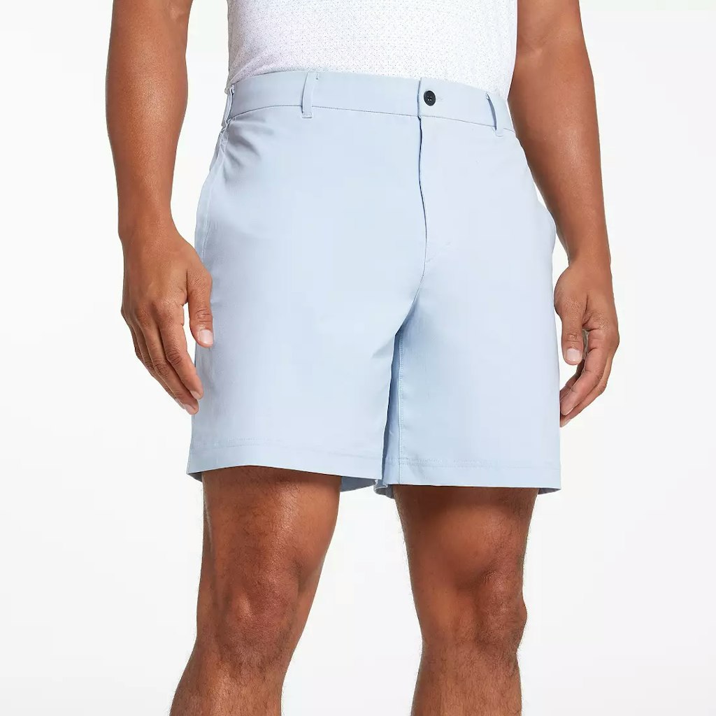 VRST Men's Easy Waist Golf Shorts