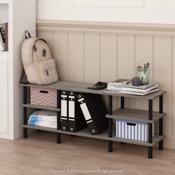 Furinno Turn-N-Tube 3-Tier TV Stand for TVs up to 55" for $31 + free shipping w/ Prime