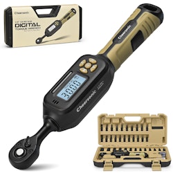 Cheersonic Digital Torque Wrench 1/4" Drive 37-Piece Set for $68 + free shipping