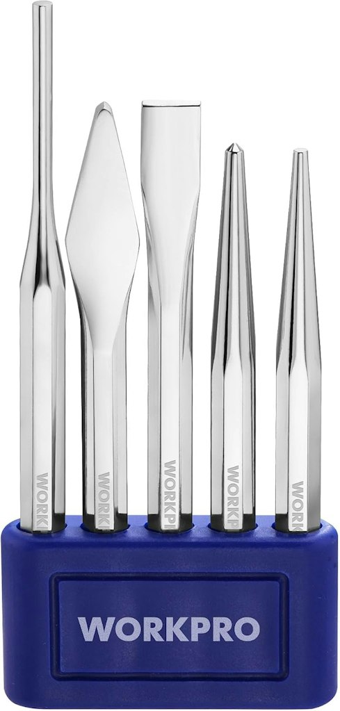 WorkPro 5-Piece Punch & Chisel Set: $9.99 WorkPro 5-Piece Punch & Chisel Set: $9.99