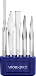 WorkPro 5-Piece Punch & Chisel Set for $10 + free shipping w/ Prime
