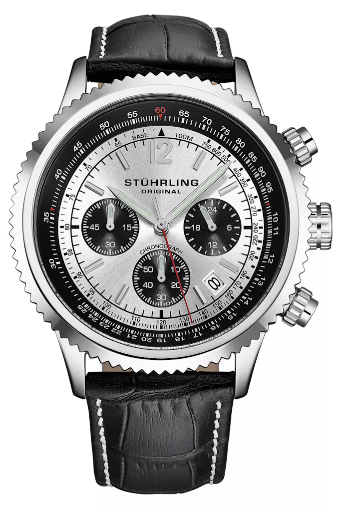 Stuhrling Men's Turbine Chronograph Watch