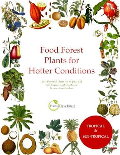 Food Forest Plants for Hotter Conditions: 250+ Perennial Plants for Tropical and Sub-Tropical Permaculture Gardens: $22.85 Food Forest Plants for Hotter Conditions: 250+ Perennial Plants for Tropical and Sub-Tropical Permaculture Gardens: $22.85