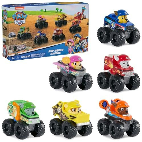 PAW Patrol Rescue Wheels Pup Squad Racers 6-Piece Vehicle Set: $14.13 PAW Patrol Rescue Wheels Pup Squad Racers 6-Piece Vehicle Set: $14.13