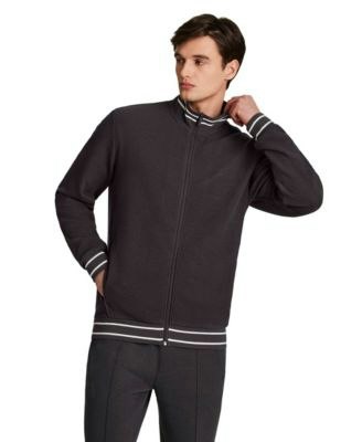Reebok Men's Full-Zip Mock Neck Jacket