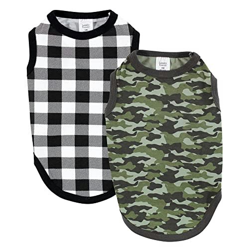 Luvable Friends Cotton Dog and Cat T-Shirt 2-Pack: $10.41
