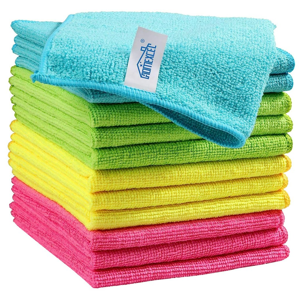 12-Pack Microfiber Cleaning Cloths: $6.45 w/ Subscribe & Save