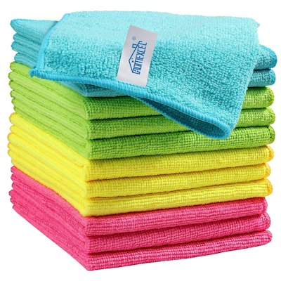 12-Pack Microfiber Cleaning Cloths for $6.45 w/ Subscribe & Save + free shipping w/ Prime