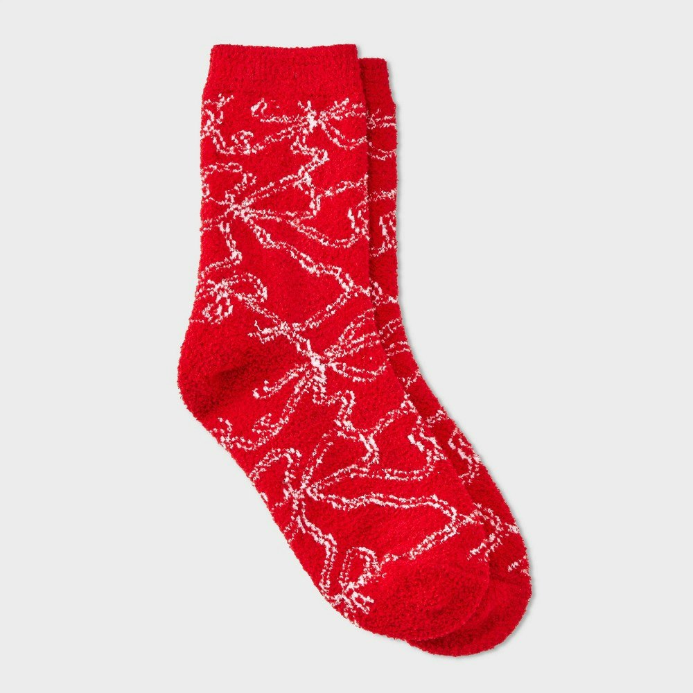 Art Class Girls' Bow Cozy Socks 2-Pack: $3 Art Class Girls' Bow Cozy Socks 2-Pack: $3