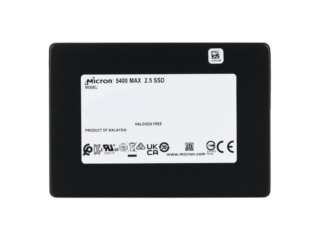 Micron 5400 MAX 480GB 2.5-Inch SATA SSD: $1,464.36 Micron 5400 MAX 480GB 2.5-Inch SATA SSD: $1,464.36