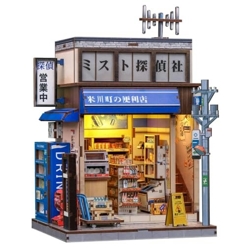 Fsolis Beika-cho Convenience Store Japanese Book Nook Kit: $33.99
