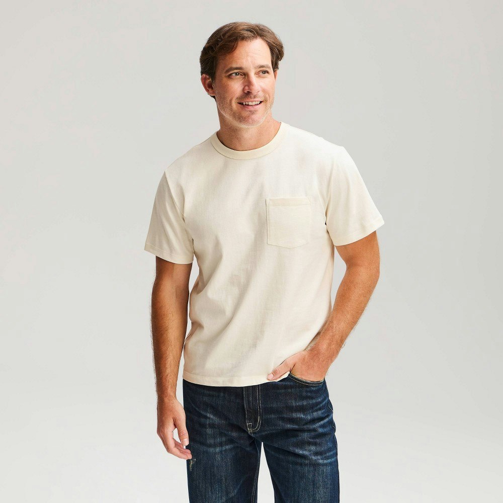 Goodfellow & Co Men's Vintage Relaxed Fit Short Sleeve Pocket T-Shirt: $15 Goodfellow & Co Men's Vintage Relaxed Fit Short Sleeve Pocket T-Shirt: $15