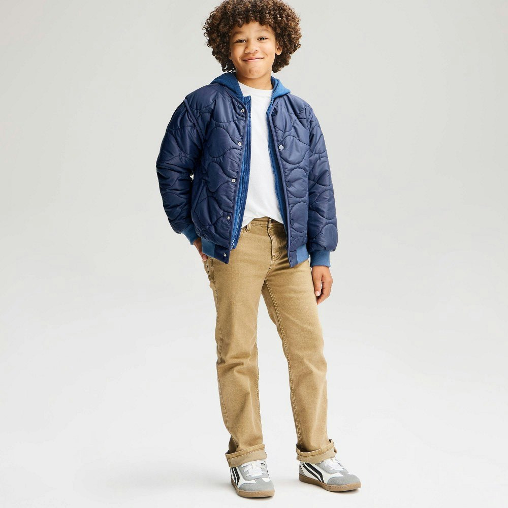 Cat & Jack Boys' Quilted Hooded Jacket: $40