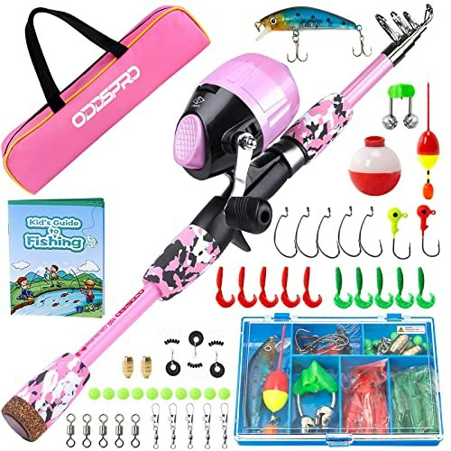 Oddspro 4.92ft Kids Telescopic Fishing Rod and Reel Combo Kit: $27.19 Oddspro 4.92ft Kids Telescopic Fishing Rod and Reel Combo Kit: $27.19