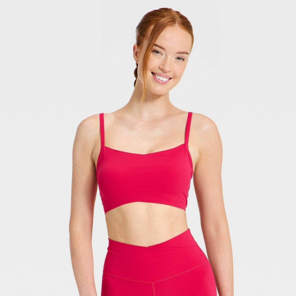 All In Motion Women's Crossover Light Support Bra: $12 All In Motion Women's Crossover Light Support Bra: $12