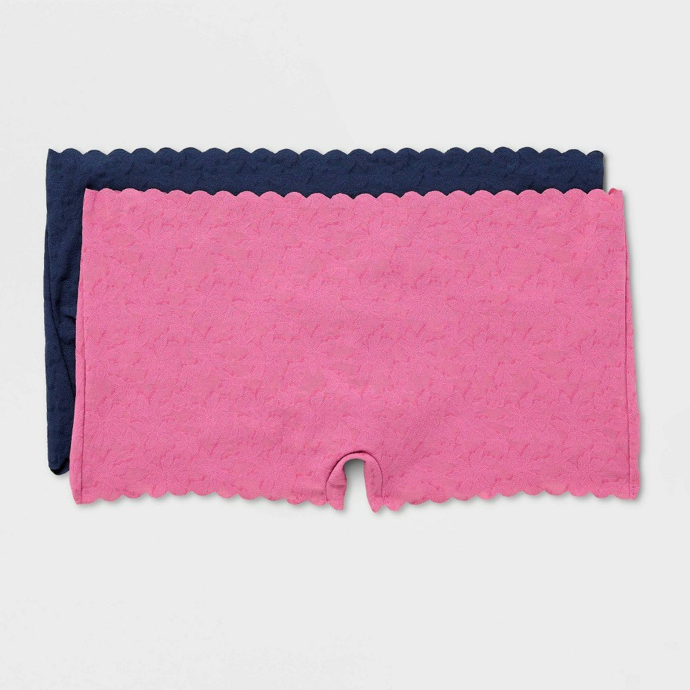 Auden Women's Invisible Edge Lace Boy Shorts 2-Pack: $15 Auden Women's Invisible Edge Lace Boy Shorts 2-Pack: $15