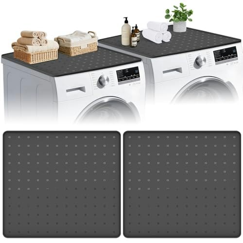 26"x26" Washer and Dryer Top Protector Mat 2-Pack: $20.24 26"x26" Washer and Dryer Top Protector Mat 2-Pack: $20.24