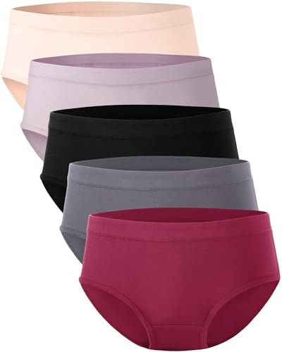 Bamboo Cool Women's Mid-Waist Briefs 5-Pack: $28.04 Bamboo Cool Women's Mid-Waist Briefs 5-Pack: $28.04