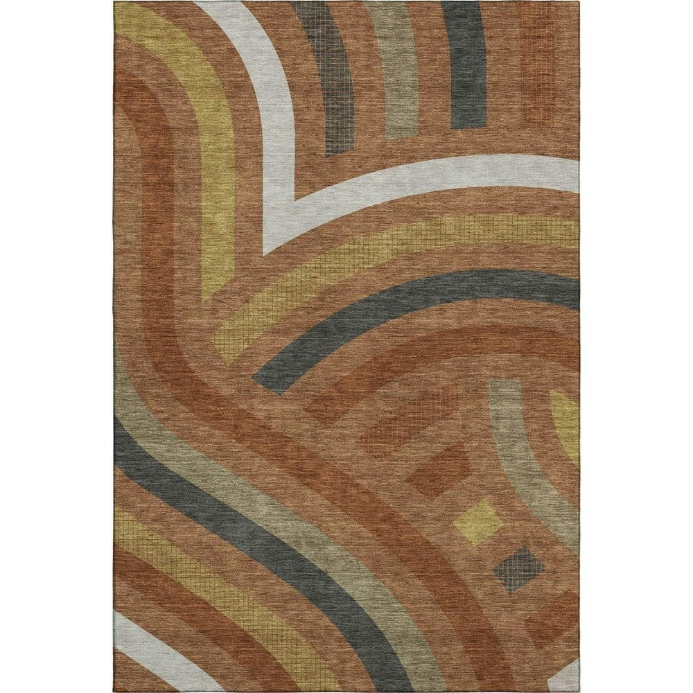 Mayfield 3' x 5' Abstract Machine Washable Area Rug: $97.58 Mayfield 3' x 5' Abstract Machine Washable Area Rug: $97.58