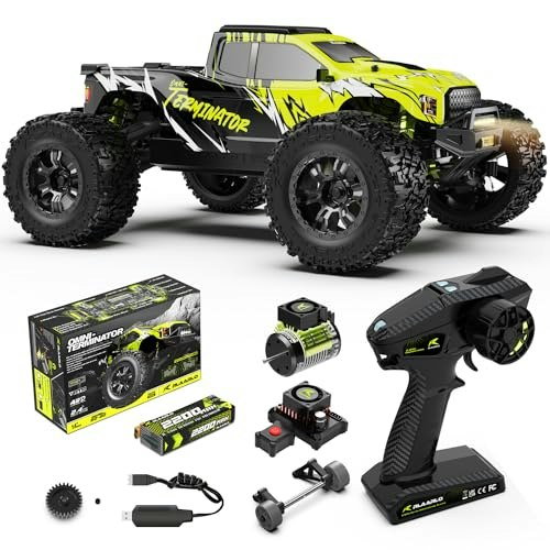 1/10 Scale 4WD Brushless RC Car: $208.98