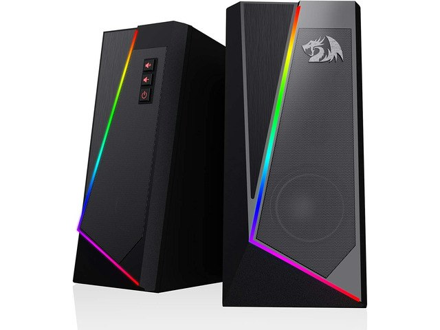 Redragon GS520 RGB Stereo Desktop Speakers: $59.98 Redragon GS520 RGB Stereo Desktop Speakers: $59.98