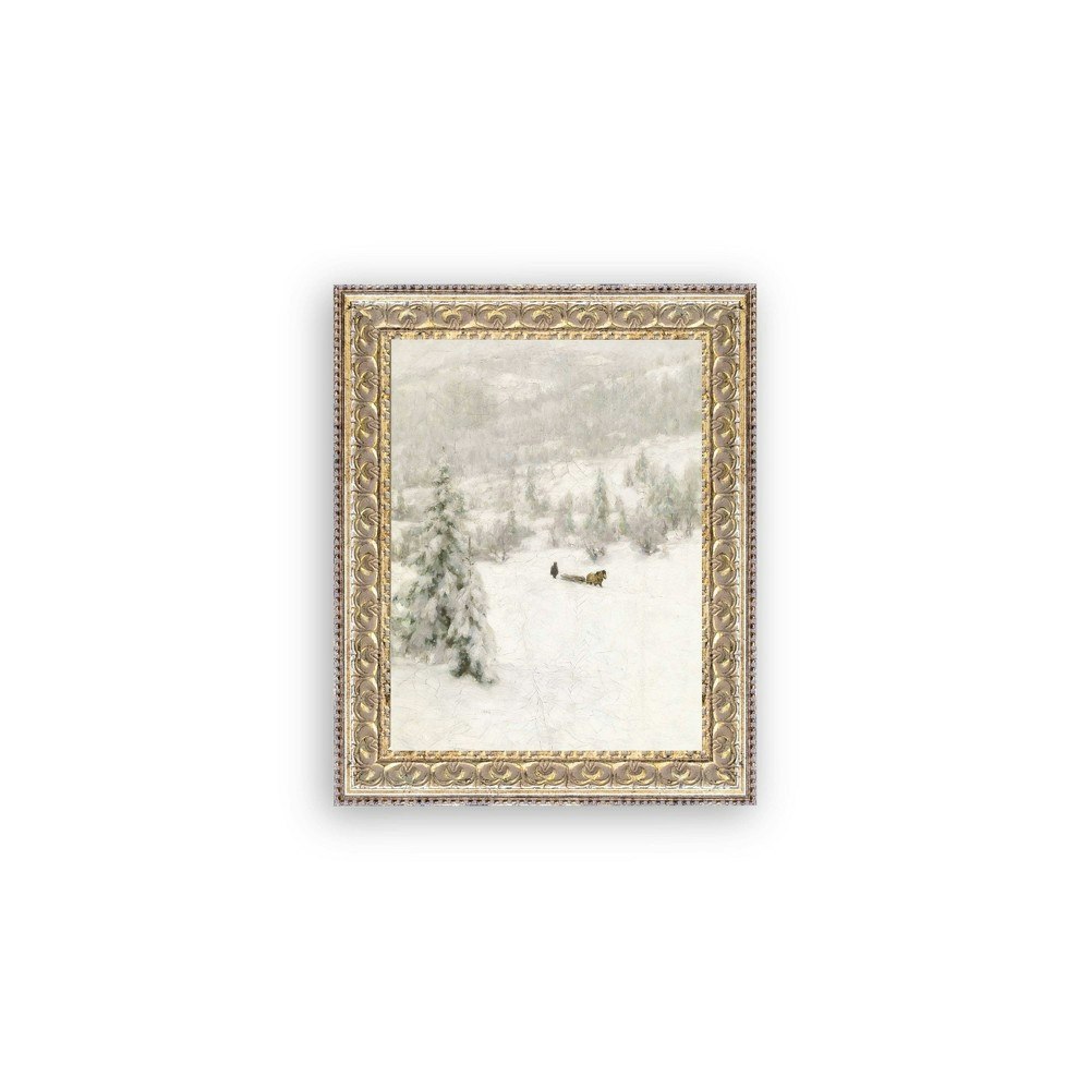 Petal Lane 8"x10" Winter Landscape Framed Art: $36.99 Petal Lane 8"x10" Winter Landscape Framed Art: $36.99