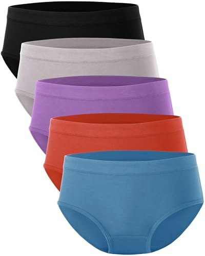 Bamboo Cool Women's Mid-Waist Briefs 5-Pack: $28.04 Bamboo Cool Women's Mid-Waist Briefs 5-Pack: $28.04