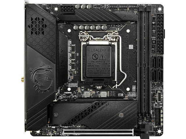 MSI MEG Z590I Unify LGA 1200 Mini ITX Motherboard: $575.62 MSI MEG Z590I Unify LGA 1200 Mini ITX Motherboard: $575.62