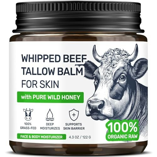 Whipped Tallow and Honey Face and Body Balm 4.3-oz.: $9.49 Whipped Tallow and Honey Face and Body Balm 4.3-oz.: $9.49