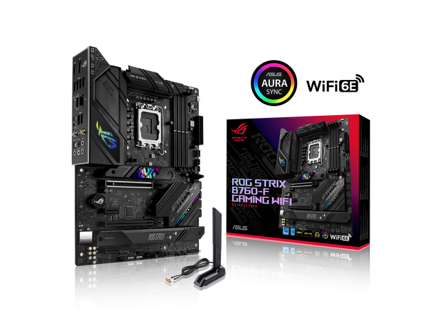 Asus ROG Strix B760-F Gaming WiFi Motherboard: $329.80 Asus ROG Strix B760-F Gaming WiFi Motherboard: $329.80