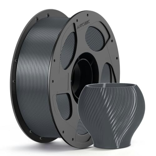 Anycubic 1.75mm Dark Grey PETG Filament 1kg Spool: $14.44 Anycubic 1.75mm Dark Grey PETG Filament 1kg Spool: $14.44